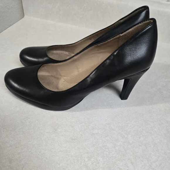 Naturalizer The Penny Black Heels Size 8 - Picture 2 of 13